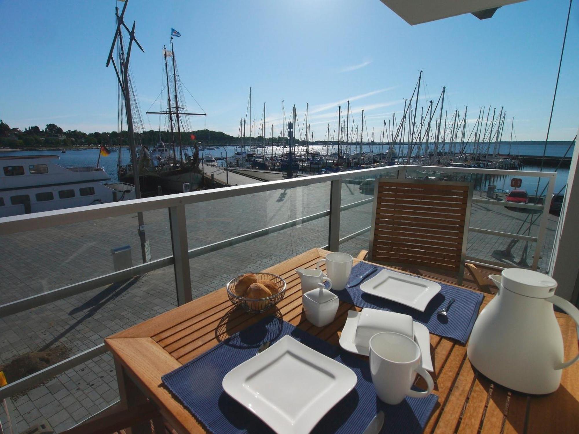 Apartment 10 - "Borbyblick" - Blickrichtung Hafen Und Offene See Eckernförde Exteriér fotografie